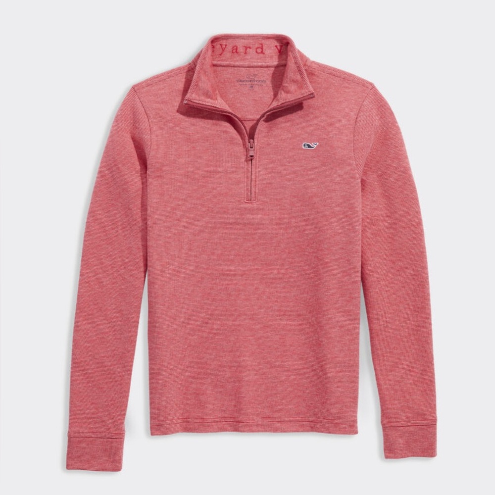Vineyard Vines Toddler Boy Saltwater Quarter-Zip Pullover